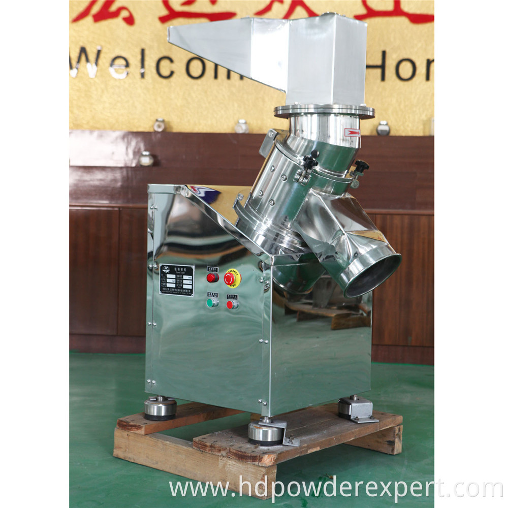 Professional custom stainless steel herb spice leaves grinder machine coarse crusher